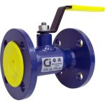 Шаровой кран Ci аналог 11с67п Ду25 Ру40 с рукояткой D160-01485 (артикул 20533648) – фото 1