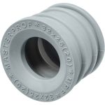 Сантехническая манжета для канализации MPF 32x25, серая, уплотнительная, переходная ИС.131766 (артикул 23318163) – фото 1