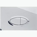 Кнопка смыва Logan OVAL двойная Chrome 00297675 (артикул 22213323) – фото 1