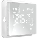 Сенсорный терморегулятор для теплого пола WERKEL Wi-Fi белый W1151201 a056497 (артикул 20392282) – фото 1