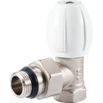 Клапан радиатора PROFACTOR регулирующий конусный затвор, угловой с уплотнением 1/2 PF RVA 374UR (артикул 25090905) – фото 1