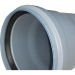 Труба ПОЛИТЭК с раструбом 110x2,2x1000 (EASY PIPE) 1122100 (артикул 24344823) – фото 1
