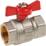 Шаровой кран AV Engineering 3/4 PN40 с внутренней резьбой, бабочка AVE092034 (артикул 22939401) – фото 1