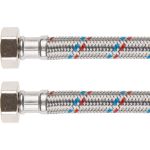 Гибкая подводка для воды AV Engineering гайка 3/4" - гайка 3/4" 100 см AVE204100 (артикул 23414475) – фото 1