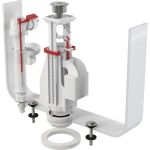 Выпускной комплект с двойной кнопкой Alca Plast SA08AS 3/8" CHROM (артикул 21935758) – фото 1