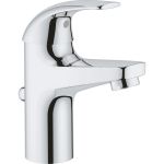 Смеситель для раковины GROHE BauCurve со сливным гарнитуром 32805000 (артикул 16047023) – фото 1