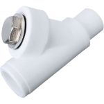 Сетчатый фильтр VALFEX PP-R белый, 20х45°, вн/нр пайка 10142020 036-0619 (артикул 16164209) – фото 1