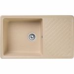 Мойка GRANFEST QUARZ чаша с крылом, 860х480 мм, бежевый 53 бежевый (артикул 16220625) – фото 1