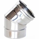 Отвод ТЕПЛОВиСУХОВ 45 ОМ-Р 316-0.5 D150 2S TS.PR3.O45.0150.75274 (артикул 20260594) – фото 1