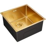 EMAR Мойка универсального монтажа EMB-113 PVD Nano Golden (артикул 16414983) – фото 1