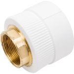 Комбинированная муфта Blue Ocean полипропиленовая, ВР - 63x1 1/2 под ключ PPRF/HTIA(W)-63х1 1/2"" (артикул 16572056) – фото 1