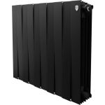 Радиатор Royal Thermo PianoForte 500/Noir Sable 10 секций, черный (артикул 15494711) – фото 1