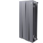 Радиатор Royal Thermo PIANOFORTE 500/Silver Satin - 4 секций (артикул 15592207) – фото 1