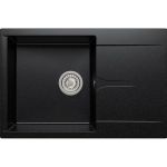 Кухонная мойка Polygran GALS-760 (№16 Черный) 290587 (артикул 20468278) – фото 1