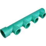 Коллектор Blue Ocean (4 отвода) - 32x25x4 ЗЕЛЕНЫЙ PPRF/FCETA(G) -32х25х4 (артикул 23714673) – фото 1