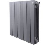 Радиатор Royal Thermo PIANOFORTE 500/Silver Satin - 8 секций (артикул 15592208) – фото 1