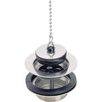 Выпуск для умывальника Nicoll 1 1/4, с решеткой из нержавейки, D63 L2260-0501020 (артикул 17902003) – фото 1