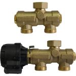 Комплект трехходового клапана STOUT для котла бойлера STO SFB-0001-000001 RG008U71PPUHP6 (артикул 17457054) – фото 1