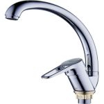 Смеситель для кухни G-lauf с высоким поворотным изливом, хром NUD4-A045 (артикул 16185206) – фото 1