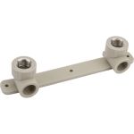 Монтажная планка VALFEX PP-R, серая, Дн20х1/2"" ВР 10124020Г 127-0496 (артикул 16230886) – фото 1