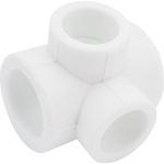 Крестовина VALFEX PP-R белая, 2-плоскостная, 32х25 мм 10118132 127-8213 (артикул 16164180) – фото 1