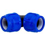 Компрессионный присоединительный отвод VALFEX ПНД, 40-40 121001214040 (артикул 20765349) – фото 1