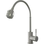 Смеситель для кухни Mixline гибкий металлический излив 35k MLSS-0302 505148 (артикул 16624874) – фото 1