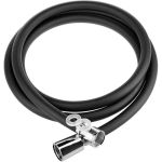 Шланг для душа ELKA 1/2""-1/2"", 150 см, ПВХ, черный матовый ТД.030426 (артикул 25191639) – фото 1