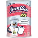 Бумажные полотенца FAMILIA 2 слоя, 1 рулон, XXL 1015031297 (артикул 16099316) – фото 1