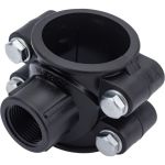Болтовая седелка VALFEX ПНД 50-3/4" 121001550034 (артикул 20765973) – фото 1