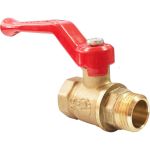 Латунный шаровой кран для воды VALFEX OPTIMA 3/4" ВР/НР ручка-рычаг 11Б27фт1М VF.215.L0R1.034.Bir (артикул 20958045) – фото 1