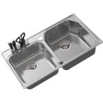 Oulin Мойка кухонная врезная OL-H9910 (артикул 16414966) – фото 1