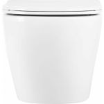 Подвесной унитаз BelBagno UNO безободковый с сиденьем Soft Close BB3105CHR/SC (артикул 22217577) – фото 1