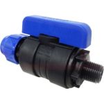 Шаровой кран VALFEX ПНД компрессионный цанга - наружная резьба, разборный 32x1"" 1210012632100 (артикул 20764647) – фото 1
