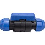 Шаровой кран VALFEX ПНД компрессионный цанга - цанга разборный 32x32121001233232 (артикул 20764677) – фото 1