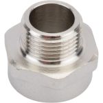 Переходник STI Ду15x10 (1/2" х 3/8") В-Н никелированный D270-04989 (артикул 22002406) – фото 1