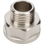 Переходник DOUBLE-LIN резьбовой, латунный вр/нр 3/4""-1/2"" LL6124 (3/4""x1/2"") (артикул 21531070) – фото 1