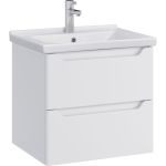 Комплект Sanstar подвесная тумба Lanciano 60 с раковиной Миранда 60 305.1-1.5.1.КМИР (артикул 23014491) – фото 1