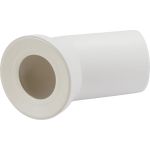 Отвод для унитаза SINIKON ПП D 110x45 (белое кольцо) PU.110045.W.R (артикул 25436157) – фото 1