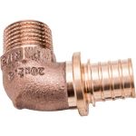 Угольник-переходник Rehau RX+ Н, 20, 1/2"", бронза 14563481001 (артикул 16049619) – фото 1