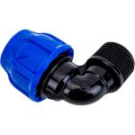 Отвод разъемный наружная резьба CN-TB ПНД 20x3/4" TEBO 017030703 (артикул 23817597) – фото 1