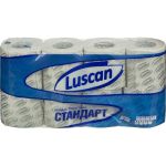 Туалетная бумага Luscan Standart 2-слойная, белая, 8 рулонов 396251 (артикул 18827430) – фото 1