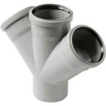 Крестовина VALFEX 110/50/50x45, внутренняя канализация 27111550 (артикул 21203260) – фото 1