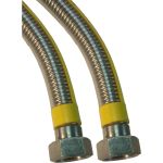 Сильфон для газа TUBOFLEX в оплетке ПВХ, 1/2, 2.5 м, ВР/ВР 4829466 (артикул 20823165) – фото 1