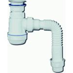 Сифон VIRPLAST МИНИ Элит пласт.выпуск, гофра 40/50 100330 (артикул 21989440) – фото 1