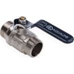 Шаровой кран AQUALINK нар-нар 1/2 ручка 2427 (артикул 17359590) – фото 1