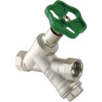 Прямоточный вентиль с косым фильтром 1/2 Valtec VT.053.N.04 (артикул 15637213) – фото 1