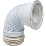Труба для унитаза VIRPLAST гофрированная, армированная, D110 мм., L200-350 мм 70984968 (артикул 25028097) – фото 1