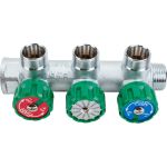 Регулируемый коллектор с 3 отверстиями FAR 3/4" М24х19 FK 3850 C34 (артикул 15785725) – фото 1