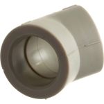 Угольник PRO AQUA PP-R 45 градусов белый 32 мм PA13512Pb (артикул 15791947) – фото 1